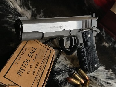 AMT Hardballer, 5 inch Stainless 1911, 45 acp, Mfg. Covina Ca. - Image 8 of 17