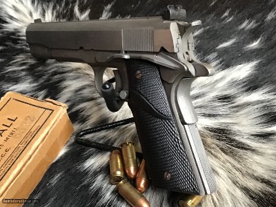 AMT Hardballer, 5 inch Stainless 1911, 45 acp, Mfg. Covina Ca. - Image 3 of 17