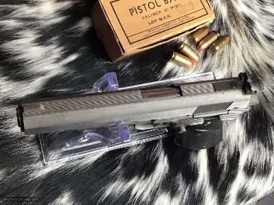 AMT Hardballer, 5 inch Stainless 1911, 45 acp, Mfg. Covina Ca. - Image 17 of 17
