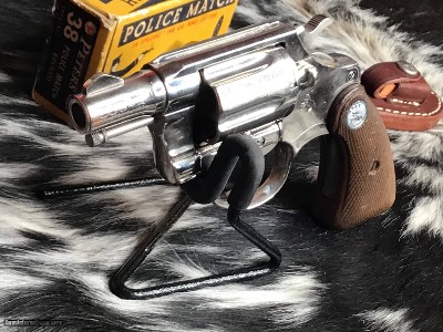 1970 Colt Cobra, Rare Factory Nickel, LW 6 Shot Snubby - Image 9 of 11