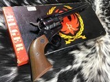 1968 Ruger “Super Single Six”, Flattop .22LR W/22 WMR Extra Cylinder, Boxed, Like New In Box - 2 of 22