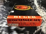 1968 Ruger “Super Single Six”, Flattop .22LR W/22 WMR Extra Cylinder, Boxed, Like New In Box - 7 of 22