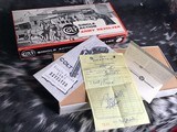 1972 Colt SAA, 5.5 inch, .45 Colt, Stagecoach Box, Unfired , Complete & Pristine 2nd Generation W/Receipt - 8 of 25