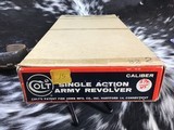 1972 Colt SAA, 5.5 inch, .45 Colt, Stagecoach Box, Unfired , Complete & Pristine 2nd Generation W/Receipt - 5 of 25