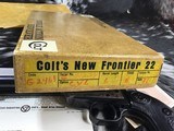 1978 Mfg. Colt New Frontier W/ Dual Cylinders, .22LR/.22WMR, Unfired In Box W/Receipt - 9 of 25