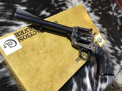 1978 Mfg. Colt New Frontier W/ Dual Cylinders, .22LR/.22WMR, Unfired In Box W/Receipt - Image 23 of 25