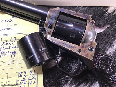 1978 Mfg. Colt New Frontier W/ Dual Cylinders, .22LR/.22WMR, Unfired In Box W/Receipt - Image 7 of 25