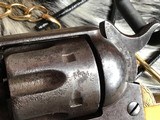 1878 Mfg. Colt SAA, First Year .44/40, 7.5 Inch, One Piece Ivory Grips, Presentation Cased, Antique - 8 of 25