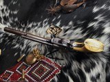 1878 Mfg. Colt SAA, First Year .44/40, 7.5 Inch, One Piece Ivory Grips, Presentation Cased, Antique - 19 of 25