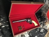 1878 Mfg. Colt SAA, First Year .44/40, 7.5 Inch, One Piece Ivory Grips, Presentation Cased, Antique - 22 of 25