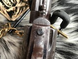 1878 Mfg. Colt SAA, First Year .44/40, 7.5 Inch, One Piece Ivory Grips, Presentation Cased, Antique - 7 of 25