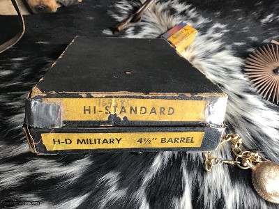1946 Mfg. High Standard HD Military.22 LR Semi Auto Pistol, W/Box - Image 4 of 25