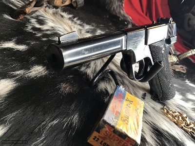 1946 Mfg. High Standard HD Military.22 LR Semi Auto Pistol, W/Box - Image 9 of 25