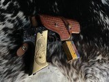 1948 High Standard H-D Military, Engraved W/Carved Ivory Grips, Gorgeous - 22 of 25
