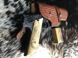 1948 High Standard H-D Military, Engraved W/Carved Ivory Grips, Gorgeous - 25 of 25