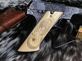 1948 High Standard H-D Military, Engraved W/Carved Ivory Grips, Gorgeous - 10 of 25