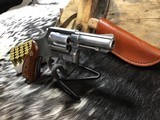 Smith & Wesson model 65-3 Round Butt, 3 inch Heavy Barrel, Boxed, Unfired, Gorgeous Carry Piece - 13 of 20