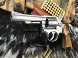 Smith & Wesson 65-3 Four inch, Square Butt, Heavy Barrel, Boxed, & Gorgeous .357 Magnum Carry Gun - 6 of 23