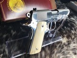1988 Mfg. Colt Officers .45 ACP, Bright Stainless,Ivory Grips Boxed, Gorgeous, 3.5 inch - 5 of 24