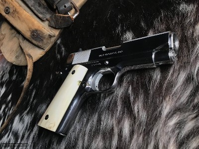 1988 Mfg. Colt Officers .45 ACP, Bright Stainless,Ivory Grips Boxed, Gorgeous, 3.5 inch - Image 23 of 24