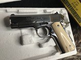 1988 Mfg. Colt Officers .45 ACP, Bright Stainless,Ivory Grips Boxed, Gorgeous, 3.5 inch - 2 of 24