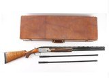 Krieghoff model 32 Trap 12 Ga., cased with .410 barrel inserts, Cased, Excellent Pampered Condition,