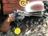 Rare 1980 mfg. Colt MK III Trooper, Nickel, 8 Inch, 22 LR, Unfired, Boxed, Beautiful Brilliant Nickel! - 7 of 24
