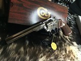 Rare 1980 mfg. Colt MK III Trooper, Nickel, 8 Inch, 22 LR, Unfired, Boxed, Beautiful Brilliant Nickel! - 1 of 24