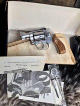 Rare Smith & Wesson model 60 Ashland Special 2” Barrel W/ Adjustable Sights, One of 660 Ever Produced, Boxed, .38 Spl. - 7 of 24
