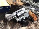 Rare Smith & Wesson Ashland Special 2” Barrel W/ Adjustable Sights, One of 660 Ever Produced, Boxed, .38 Spl. - 10 of 24