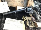 1907 Colt SAA, 7.5 inch, .45 Colt, Original Finish, Matching Number gun. - 11 of 11