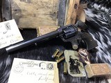 1907 Colt SAA, 7.5 inch, .45 Colt, Original Finish, Matching Number gun. - 2 of 11