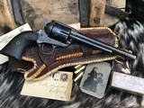 1907 Colt SAA, 7.5 inch, .45 Colt, Original Finish, Matching Number gun. - 8 of 11
