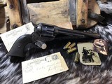 1907 Colt SAA, 7.5 inch, .45 Colt, Original Finish, Matching Number gun. - 5 of 11