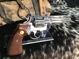 1979 Mfg. Colt Pyhon Nickel 6 Inch, Boxed, Gorgeous. Trades Welcome. - 10 of 25