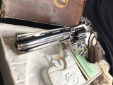 1979 Mfg. Colt Pyhon Nickel 6 Inch, Boxed, Gorgeous. Trades Welcome. - 3 of 25