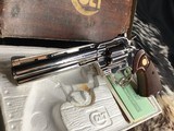 1979 Mfg. Colt Pyhon Nickel 6 Inch, Boxed, Gorgeous. Trades Welcome. - 8 of 25