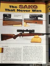 Sako 85 Highlander, Sako Custom Shop #1 Rarest Sako, Full Documentation, LOA, 300 Holland & Holland Magnum - 7 of 25