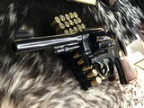 1930 Mfg Smith & Wesson Hand Ejector 2nd Model, .44 Special, Jinks Factory letter, Box, Stunning Beauty - 17 of 25