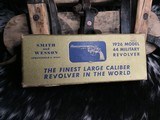 1930 Mfg Smith & Wesson Hand Ejector 2nd Model, .44 Special, Jinks Factory letter, Box, Stunning Beauty - 5 of 25