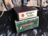 Remington model 95 Double Barrel Derringer, Nickel, Boxed, .41RF Short - 4 of 15
