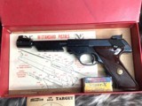 1963 High Standard Supermatic Citation model 104,
22 LR, Boxed W/Barrel Wts., Ported Stabilizer & Owners Papers - 1 of 25