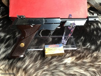 1963 High Standard Supermatic Citation model 104,22 LR, Boxed W/Barrel Wts., Ported Stabilizer & Owners Papers - Image 11 of 25