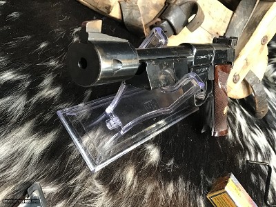 1963 High Standard Supermatic Citation model 104,22 LR, Boxed W/Barrel Wts., Ported Stabilizer & Owners Papers - Image 22 of 25