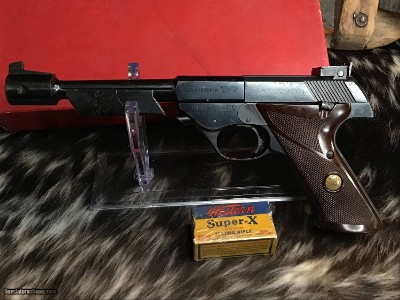 1963 High Standard Supermatic Citation model 104,22 LR, Boxed W/Barrel Wts., Ported Stabilizer & Owners Papers - Image 17 of 25