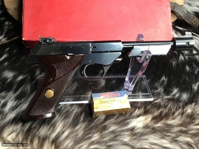 1963 High Standard Supermatic Citation model 104,22 LR, Boxed W/Barrel Wts., Ported Stabilizer & Owners Papers - Image 2 of 25