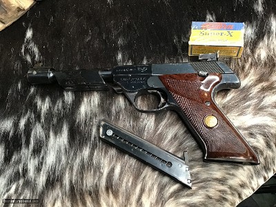 1963 High Standard Supermatic Citation model 104,22 LR, Boxed W/Barrel Wts., Ported Stabilizer & Owners Papers - Image 21 of 25