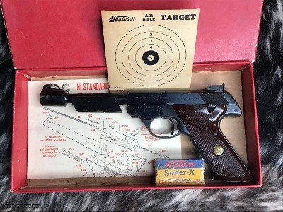 1963 High Standard Supermatic Citation model 104,22 LR, Boxed W/Barrel Wts., Ported Stabilizer & Owners Papers - Image 8 of 25