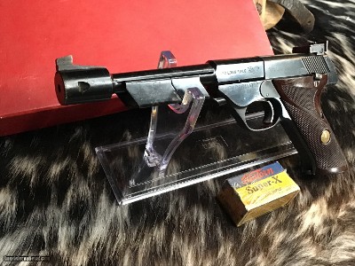 1963 High Standard Supermatic Citation model 104,22 LR, Boxed W/Barrel Wts., Ported Stabilizer & Owners Papers - Image 13 of 25