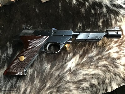 1963 High Standard Supermatic Citation model 104,22 LR, Boxed W/Barrel Wts., Ported Stabilizer & Owners Papers - Image 18 of 25